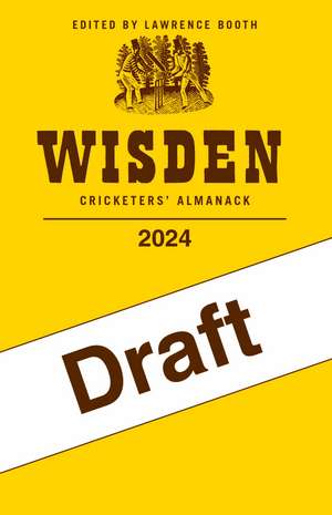 Wisden Cricketers' Almanack 2024 de Lawrence Booth