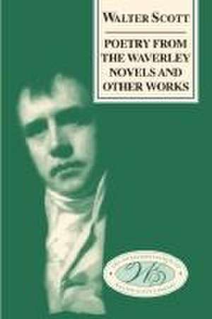 Poetry from the Waverley Novels and Other Works de David Hewitt