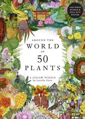 Around the World in 50 Plants 1000 Piece Puzzle de Jonathan Drori