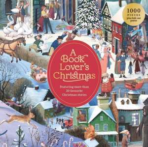 A Book Lover's Christmas 1000 Piece Puzzle de Michael Kirkham