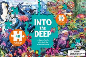 Into the Deep Sharing Puzzle: A 180-Piece Under the Sea Jigsaw Puzzle with Both Big and Little Pieces de Helen Scales