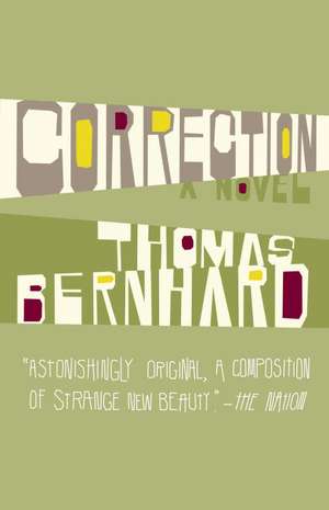 Correction de Thomas Bernhard