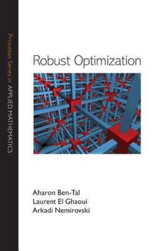 Robust Optimization de Aharon Ben-Tal