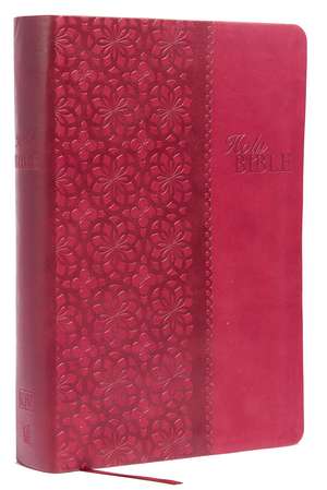 KJV Study Bible, Large Print, Leathersoft, Red/Pink, Red Letter: Second Edition de Thomas Nelson