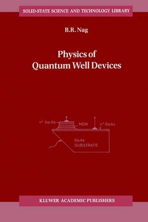 Physics of Quantum Well Devices de B.R. Nag