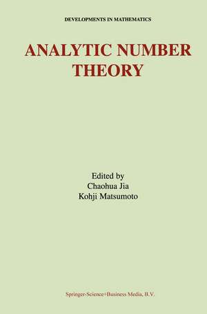 Analytic Number Theory de Chaohua Jia