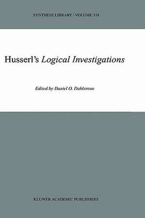 Husserl's Logical Investigations de Daniel O. Dahlstrom