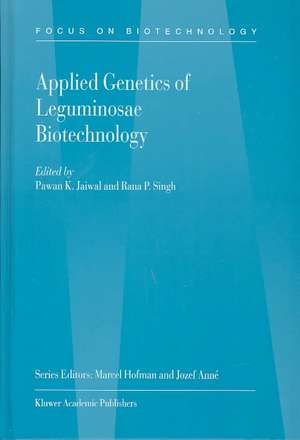 Applied Genetics of Leguminosae Biotechnology de Pawan K. Jaiwal