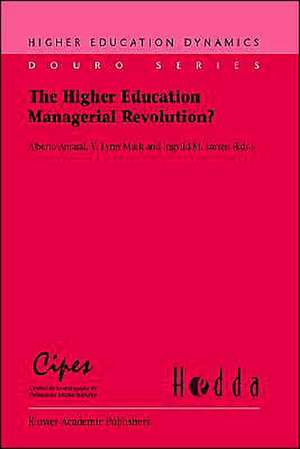 The Higher Education Managerial Revolution? de Alberto Amaral