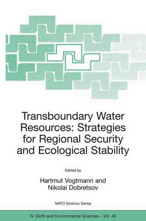 Transboundary Water Resources de Hartmut Vogtmann