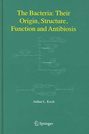 The Bacteria: Their Origin, Structure, Function and Antibiosis de Arthur L. Koch