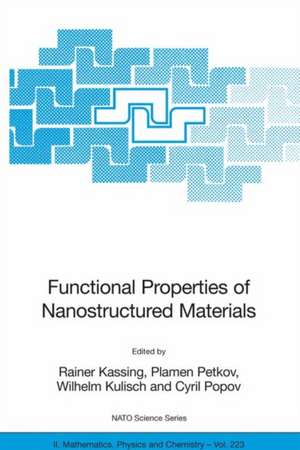 Functional Properties of Nanostructured Materials de Rainer Kassing