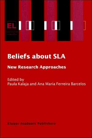 Beliefs About SLA: New Research Approaches de P. Kalaja