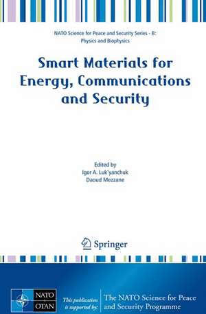 Smart Materials for Energy, Communications and Security de Igor A. Luk'yanchuk