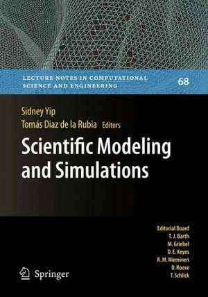 Scientific Modeling and Simulations de Sidney Yip