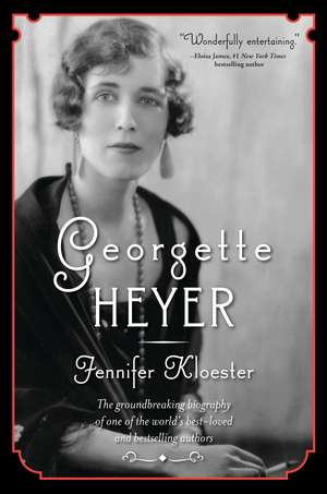 Georgette Heyer de Jennifer Kloester