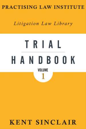 Trial Handbook: Spring 2016 de Kent Sinclair