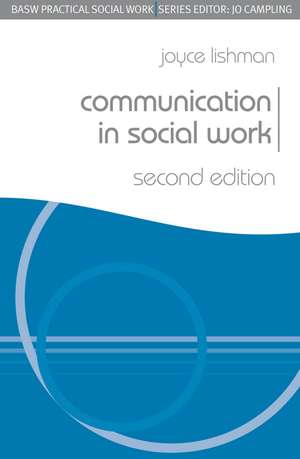 Communication in Social Work de Joyce Lishman