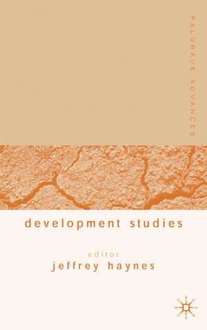 Palgrave Advances in Development Studies de J. Haynes