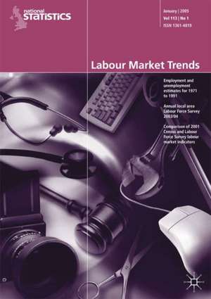 Labour Market Trends Volume 113, No 5, May 2005 de Nana