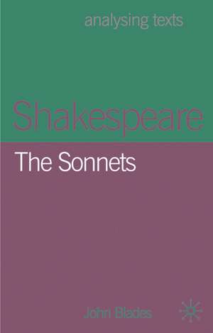 Shakespeare: The Sonnets de John Blades