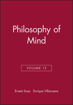 Philosophy of Mind de Sosa