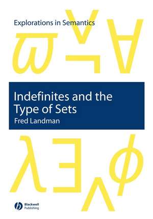 Indefinites and the Type of Sets de Landman