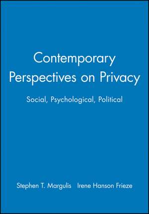 Contemporary Perspectives on Privacy de Margulis