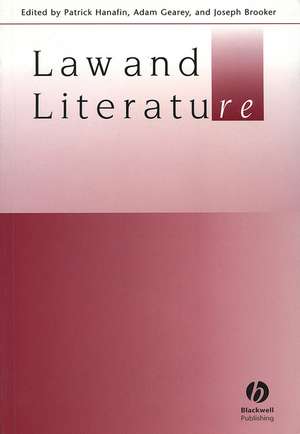 Law and Literature de P Hanafin