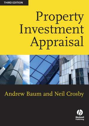 Property Investment Appraisal de Andrew E. Baum