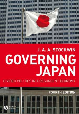 Governing Japan de J A A Stockwin