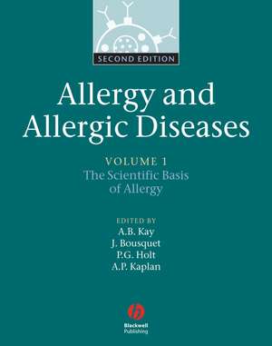 Allergy and Allergic Diseases 2e 2V set de AB Kay