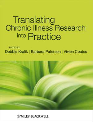 Translating Chronic Illness Research into Practice de D Kralik