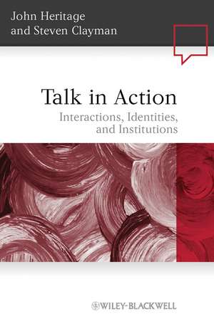 Talk Action de John Heritage