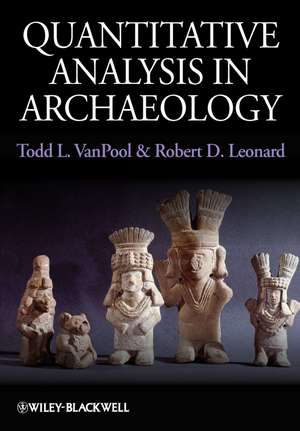 Quantitative Analysis in Archaeology de TL Vanpool