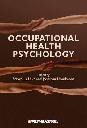 Occupational Health Psychology de S Leka