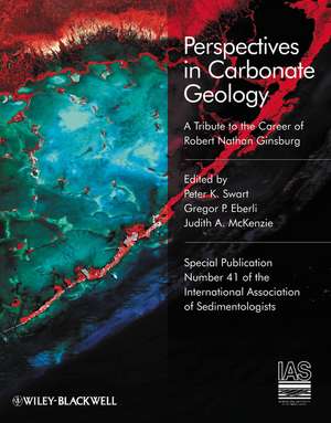 Perspectives in Carbonate Geology – A Tribute to the Career of Robert Nathan Ginsburg de P Swart