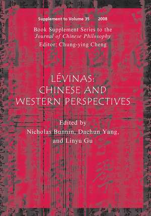 Journal of Chinese Philosophy – Chinese and Western Perspectives V35 de N. Bunnin