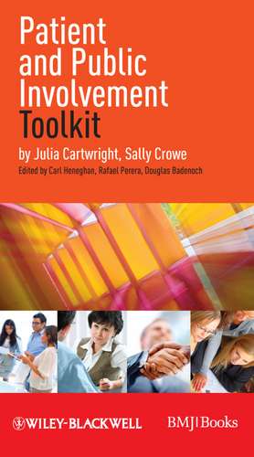 Patient and Public Involvement Toolkit de J. Cartwright