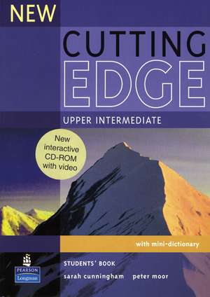 New Cutting Edge Upper Intermediate Students Book and CD-Rom Pack de Frances Eales