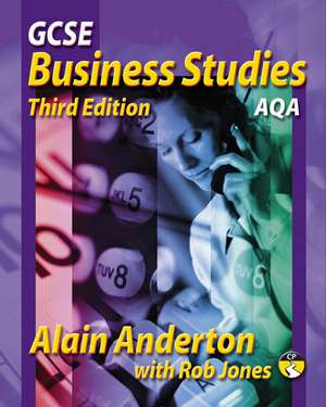 GCSE Business studies 3rd edition AQA version de Mr Alain Anderton