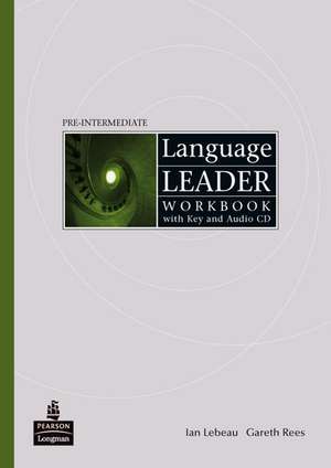 Language Leader Pre-Intermediate Workbook with Audio CD de Gareth Rees