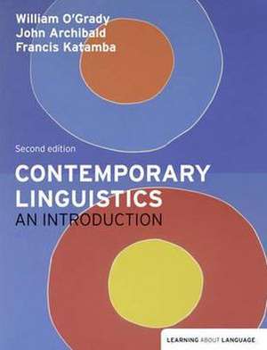 Contemporary Linguistics de Francis Katamba