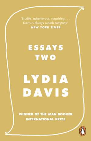 Essays Two de Lydia Davis