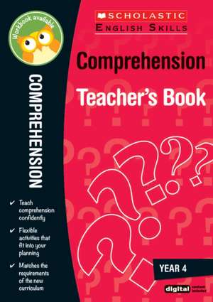 Comprehension Teacher's Book (Year 4) de Donna Thomson