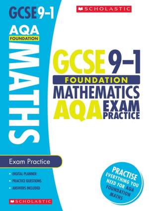 Maths Foundation Exam Practice Book for AQA de Naomi Norman
