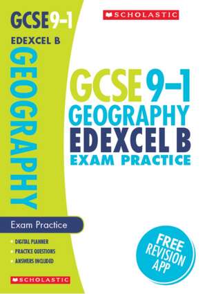 Geography Exam Practice Book for Edexcel B de Lindsay Frost