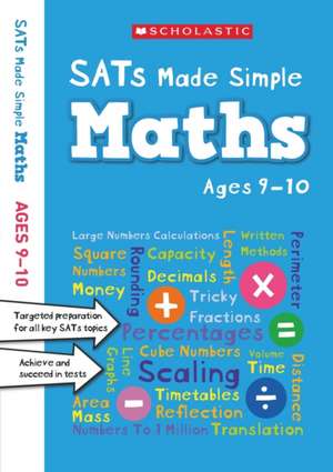 Maths Made Simple Ages 9-10 de Paul Hollin