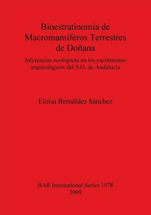 Bioestratinomia de Macromamiferos Terrestres de Donana de Eloisa Bernaldez Sanchez