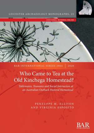 Who Came to Tea at the Old Kinchega Homestead? de Penelope M. Allison